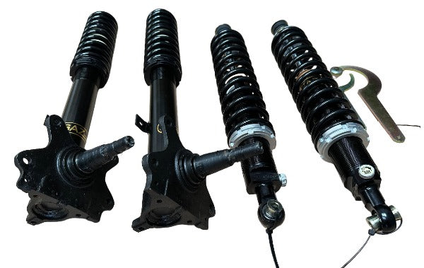 Kit Amortisseurs Combinés filetés ressorts AV AR BMW 2002 GAZ Shocks GHA