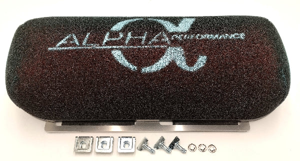 Filtre mousse + support Alu Alpha, 90mm épais