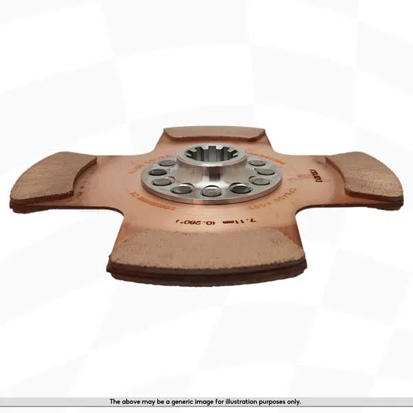 Disque Embrayage Cérametallic collé AP RACING 184mm
