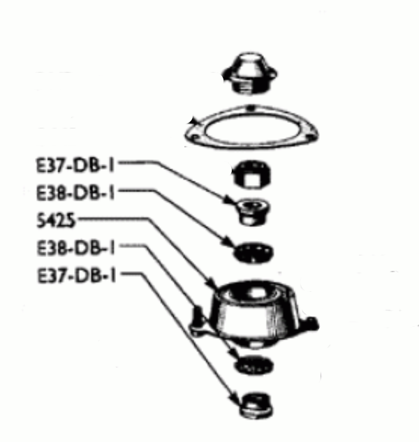 Insert Roulement Coupelle Amortisseur Ford Anglia