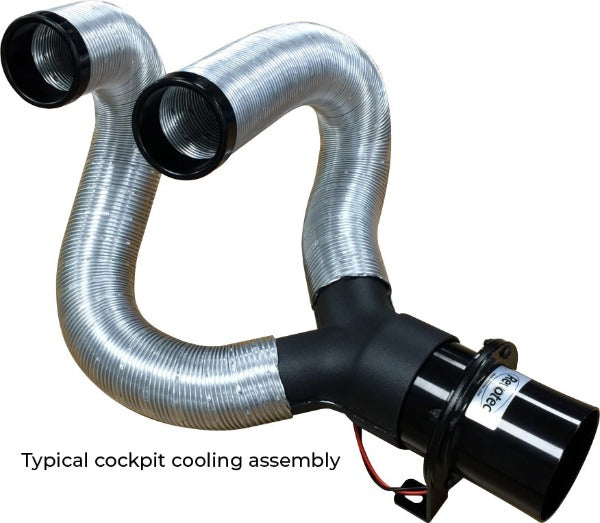 Ventilateur en ligne Revotec soufflant 63mm
