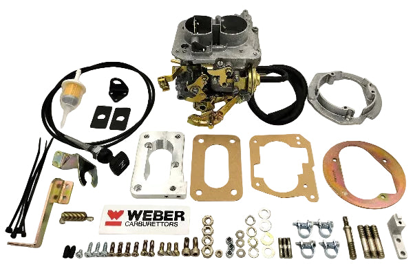 Kit conversion WEBER pour remplacement carburateur Pierburg 2E2 Audi 80 / Audi 80 Coupe / VW Passat 1781cc boite manuelle à partir de 1982