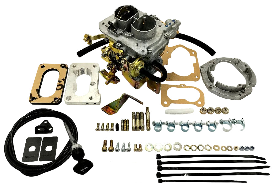 Kit conversion WEBER pour remplacement Carburateur Pierburg 2E3 Opel Kadett / Vectra et Vauxhall Astra / Cavalier 1.6 (1598cc) boite manuelle, 1986-91.