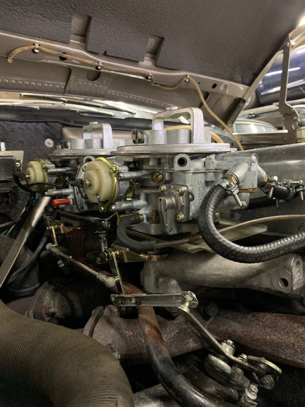 Kit Conversion Double Carburateurs Weber 32/36 DGEV Mercedes-Benz 230 / 250 / 280 – Remplacement Zenith INAT