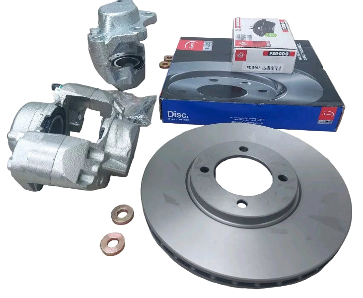 Kit freins disques ventilés Ford Escort MK1 MK2 Capri MK1 MK2 MK3