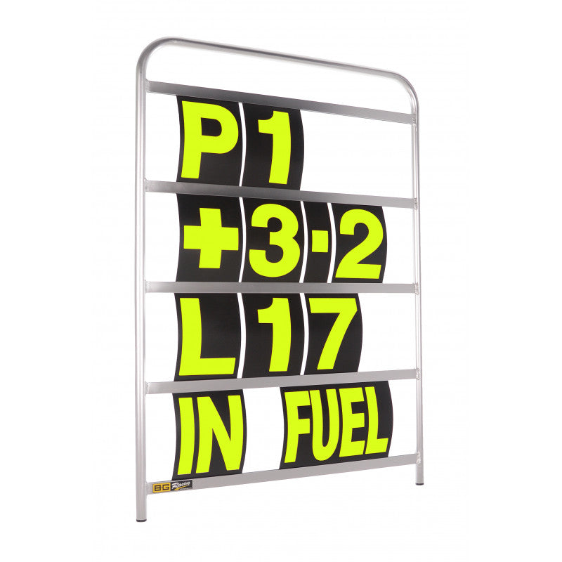 Kit Tableau Panneautage B-G RACING Standard Jaune