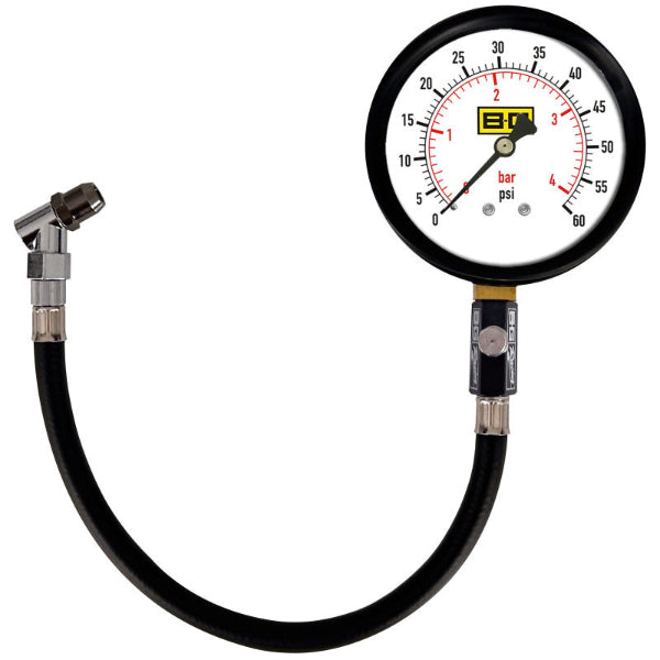 MANOMÈTRE PRESSION D'AIR 0-4 BARS 0-60 PSI B-G Racing Large
