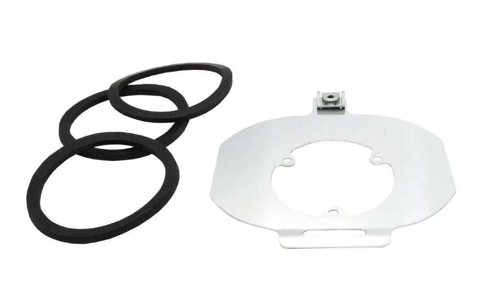 Embase / plaque support alu filtre à air mousse Pipercross series PX300 pour carburateur Pierburg 2E