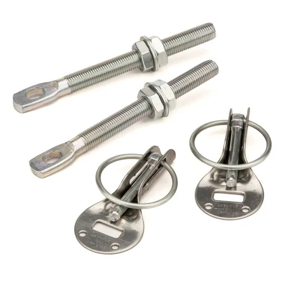 Kit d’attaches capot de compétition Grayston en acier inoxydable