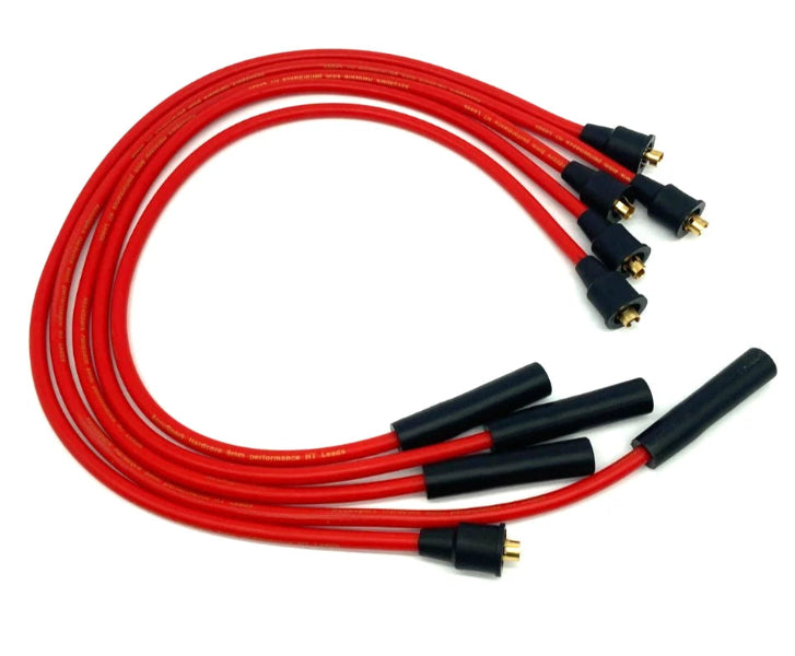 Fils Bougies Haute Tension (HT) en Silicone 8 mm Haute Performance pour Moteurs Ford Pinto