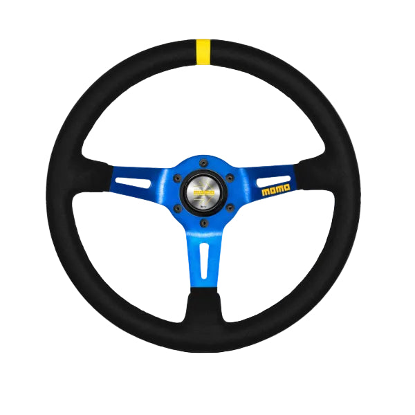 Volant MOMO MOD.08 Peau Retournée Bleu