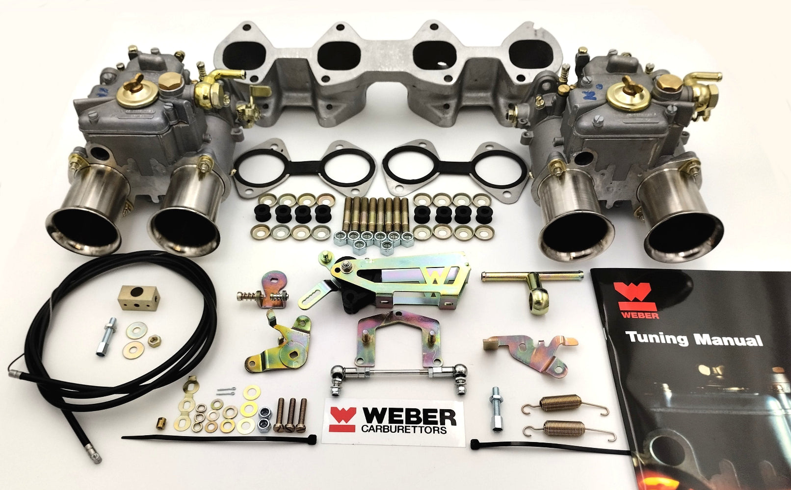 Kit conversion double Carburateurs WEBER 45 DCOE pour BMW M10 2.0L
