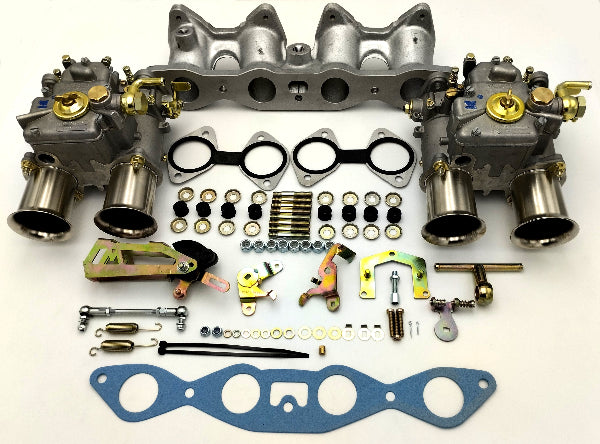 Kit Doubles Carburateurs WEBER 45 DCOE – Ford Xflow 1.6