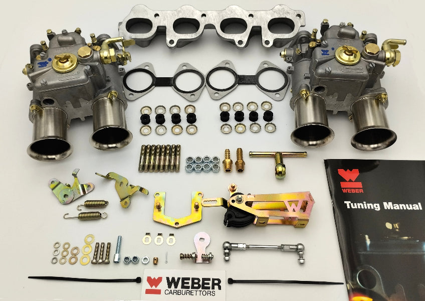 Kit Doubles Carburateurs WEBER 45 DCOE – Volkswagen Golf 1.8 / 2.0 16V
