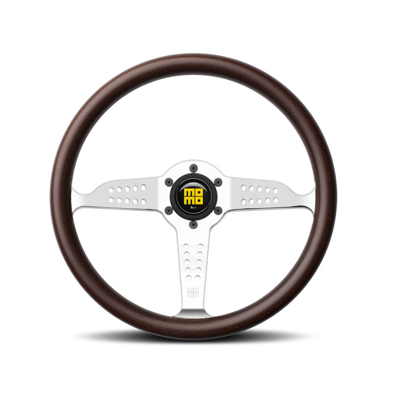 Volant MOMO Super Grand Prix Bois & Chrome
