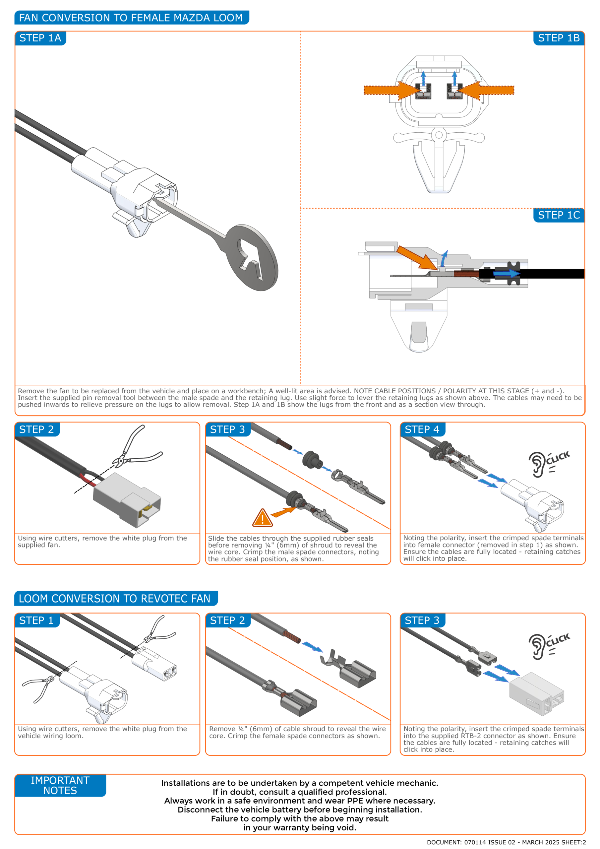 Kit Ventilateur de Climatisation Mazda MX-5 / Miata NA & NB (1989-2005)