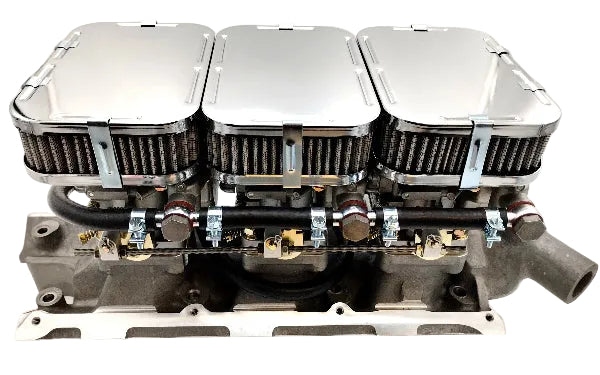 Kit Conversion Triple Carburateurs WEBER DCNF Ford V6 Cologne