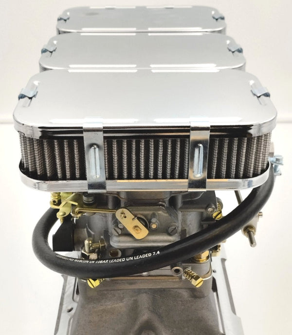 Kit Conversion Triple Carburateurs WEBER DCNF Ford V6 Cologne