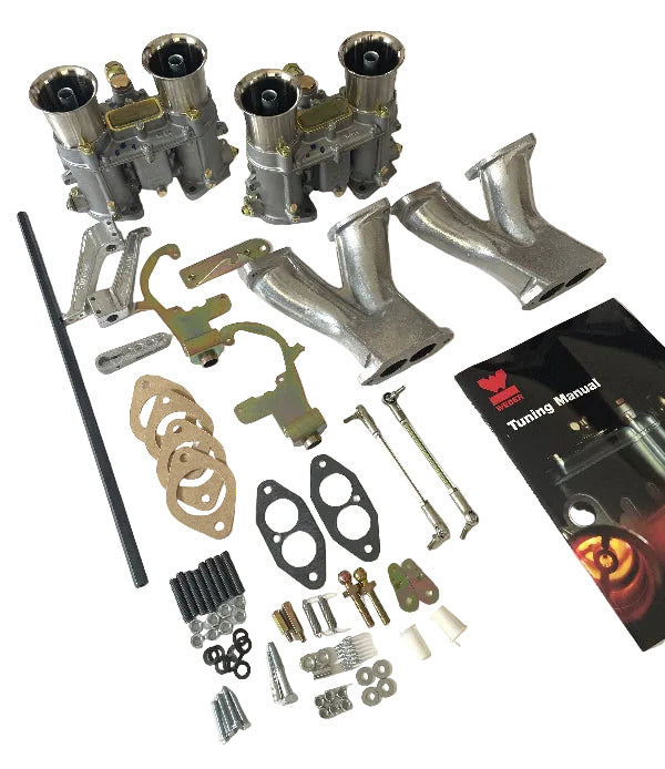 Kit Doubles Carburateurs WEBER 48 IDA Volkswagen Type1 et Type2