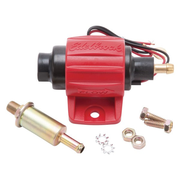 Pompe à essence basse pression électrique Edelbrock pour Carburateur 12V 2-3.5 PSI