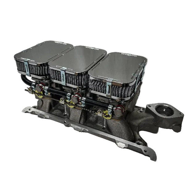 Kit Conversion Triple Carburateurs WEBER 40 DCNF Ford V6 Essex