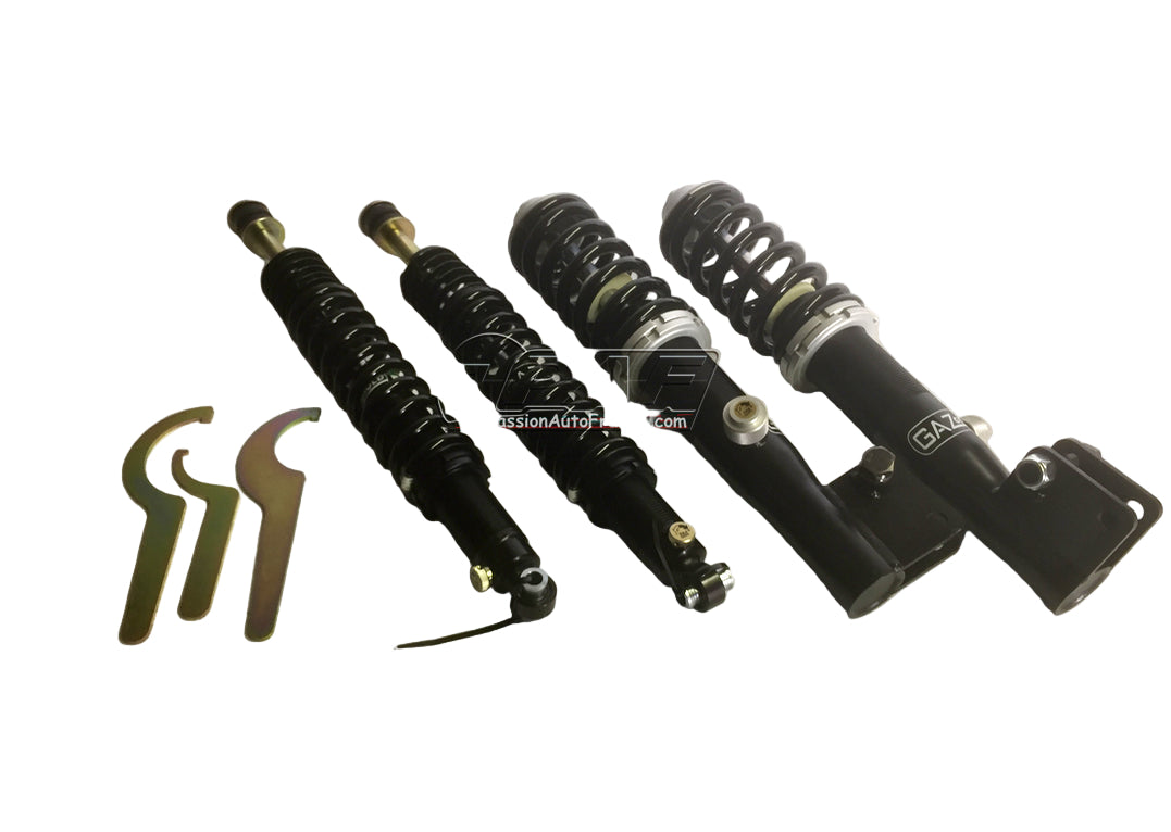 Kit amortisseurs combinés filetés réglables Gaz Gold Renault Clio II RS