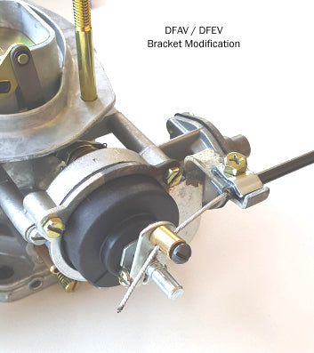 Manual Starter Conversion Kit WEBER DGAV, DGAS, DGEV, DFAV, DFEV Carburetor