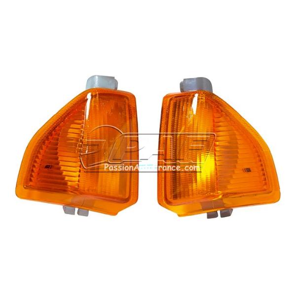 Cabochon Clignotant Ford Escort MK3 - Orange