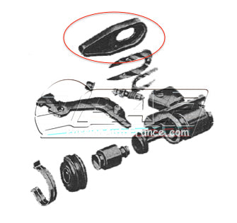Handbrake Dust Covers, Bridge, English/Banjo, Ford Escort, Cortina