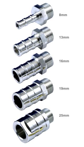Raccord Durite REVOTEC Aluminium.
