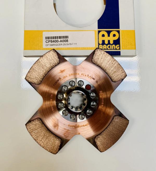 Disque Embrayage Cérametallic collé AP RACING 184mm