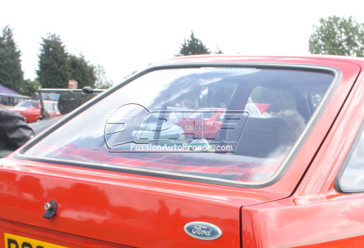 Joint Lunette Arrière Ford Escort MK3 (modèle pour jonc chrome)