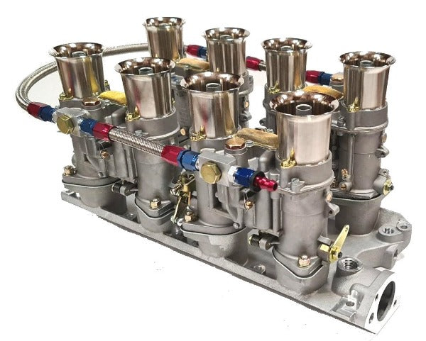 Kit Conversion 4 x Carburateurs WEBER 48IDA pour Ford V8 302