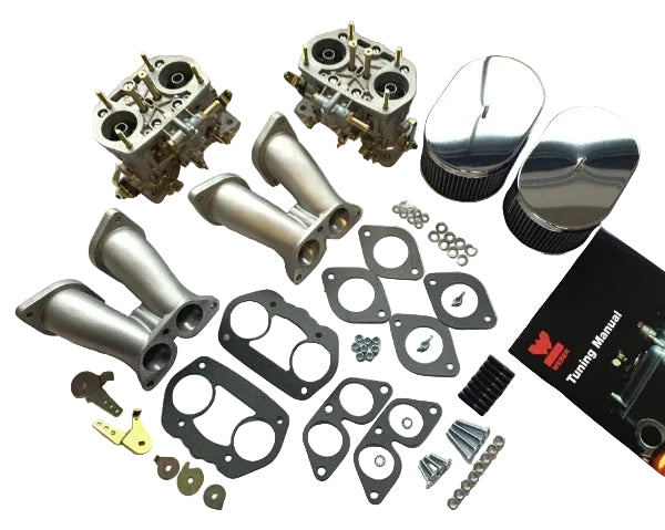 Kit Conversion 2 x Carburateurs WEBER 40 IDF PORSCHE 356/912 (Carburateur Zenith)