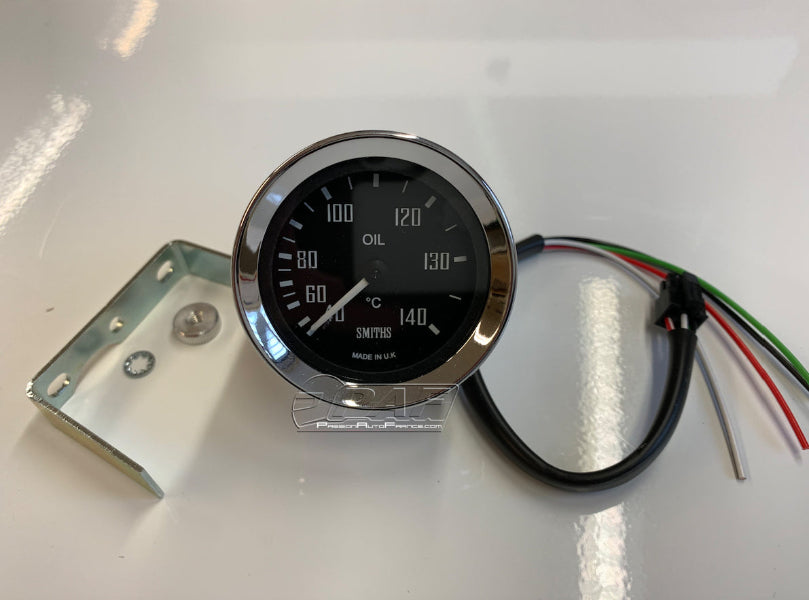 Manomètre Température d’Huile Électrique Smiths Classic GT40 52mm