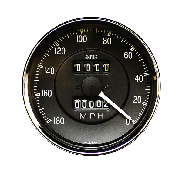 Compteur de vitesse mécanique Smiths Cobra 100 mm – MPH / KMH – Smtihs Original