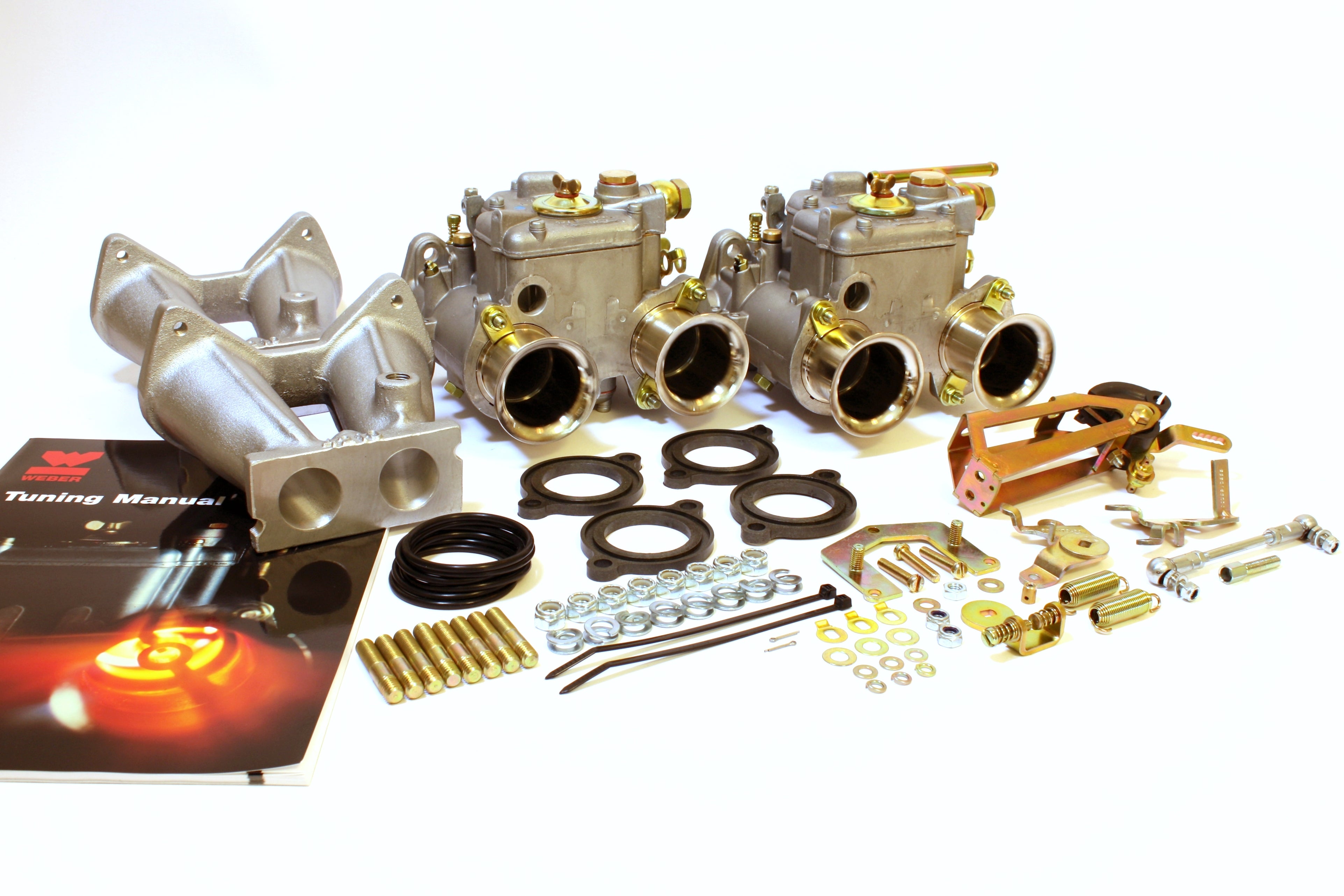WEBER 40 DCOE Dual Carburettor Kit Ford Pre Xflow 1200/1500