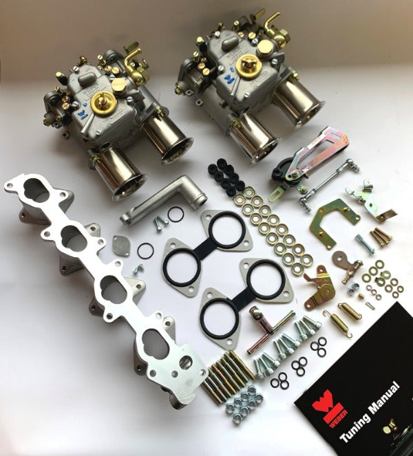 Kit conversion double Carburateurs WEBER 45 DCOE pour Opel / GM 2.0L XE