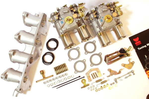 Kit conversion double Carburateurs WEBER 45 DCOE pour Opel / GM 2.0L 8v