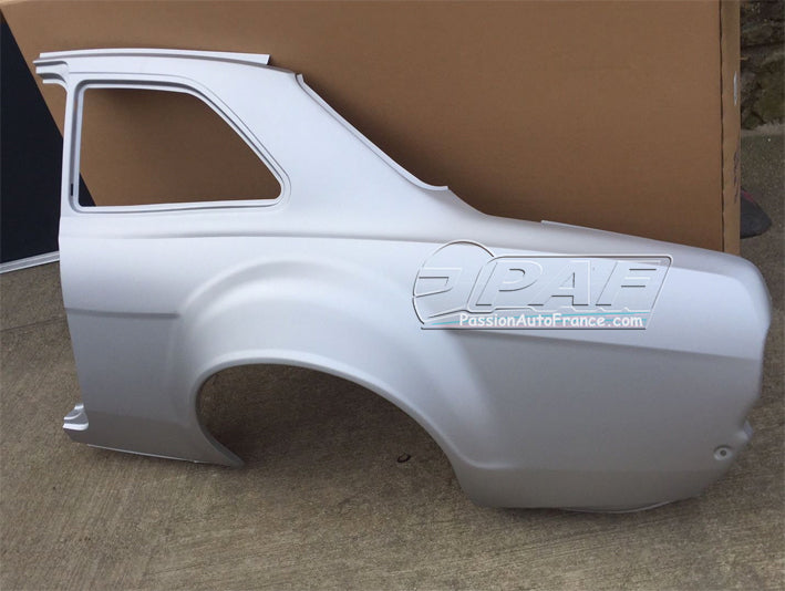 Panneau 1/4 Arrière Gauche Ford Escort MK1 avec extensions aile type ''Bubble'' intégrée