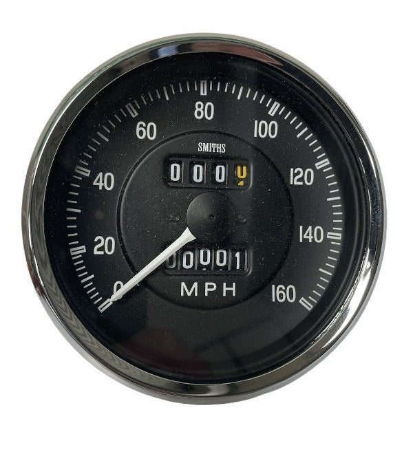 Compteur Vitesse Smiths Cobra mécanique Horaire Miles