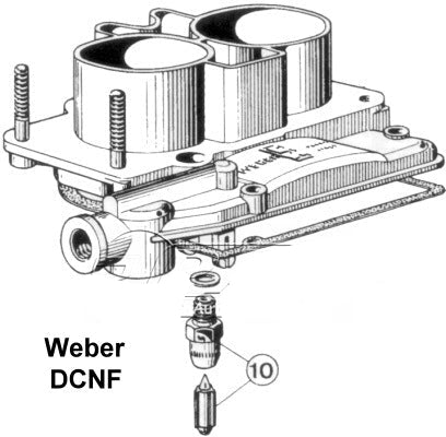 Vis Pointeau Carburateur WEBER DCOE DCO/SP DCN DCNF IMB
