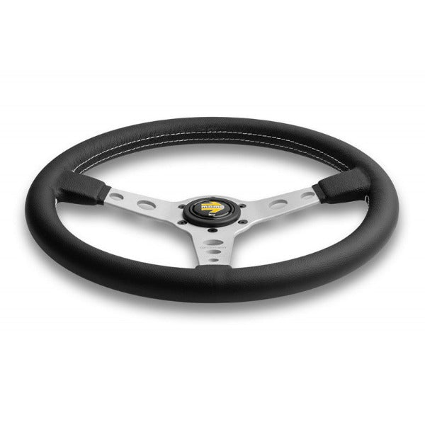 Volant MOMO Prototipo Noir / Argent 370mm