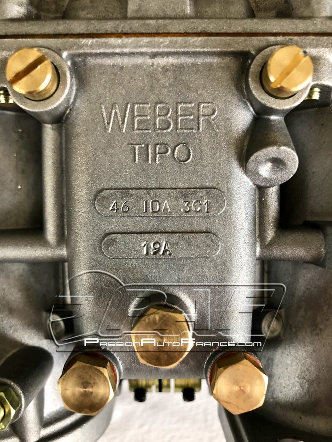 Carburateurs Weber 46 IDA3C (Porsche / V6PRV) - Paire