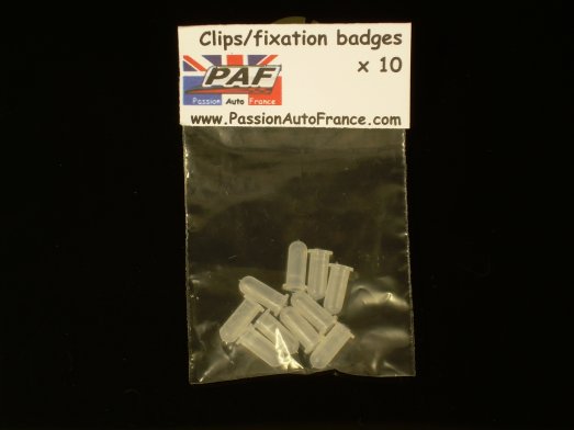 Clips Fixation Badges Ford Escort MK1 MK2, Ford Capri