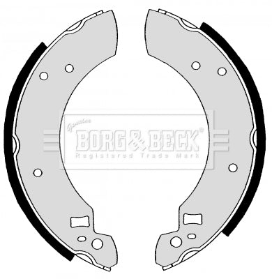 Mâchoires / Garnitures Freins Arrières FORD Capri MK3 1.6 1984-87 ; 2.0 1978-87