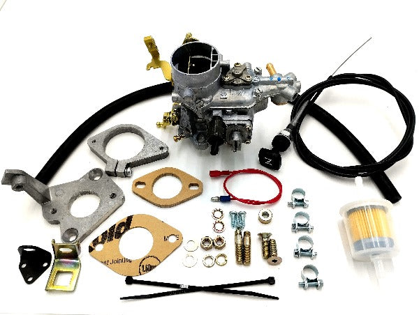 Kit conversion WEBER Carburateur Ford Motorcraft VV 1.3 (1298cc) Cortina Sierra Taunus Boite Manuelle