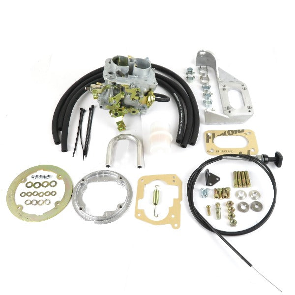 Kit conversion WEBER pour remplacement Carburateur Pierburg / Zenith 2B2/5 Audi 80 / Audi 100 / VW Passat 1.6 1975-1982