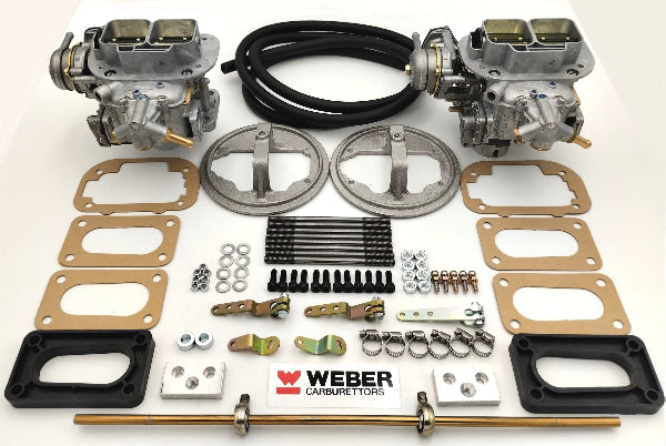 Kit double Carburateurs WEBER 32/36 DGAV pour BMW 2.5 2.8 3.0 Bavaria E3 E9 remplace Carburateur Zenith ou Solex)