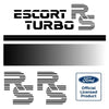 Kit Autocollants Ford Escort MK3 RS Turbo série 1
